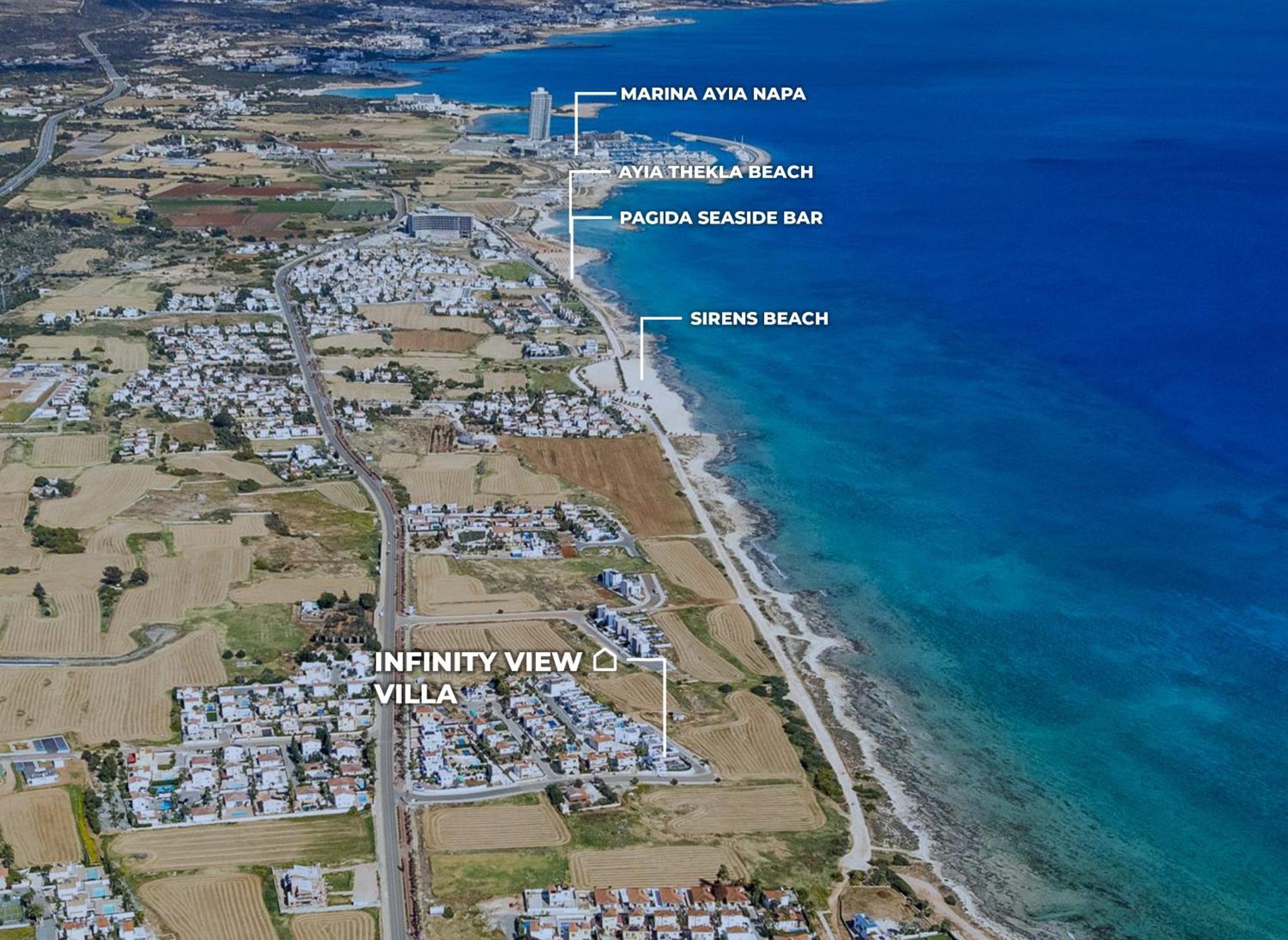 Infinity View Villa Ayia Napa Exterior photo